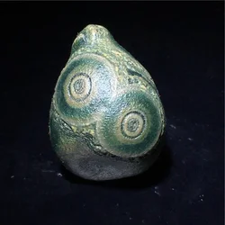 Alashan Gobi Green Agate Eye Stones Mineral Crystal Rough Stone Boutique Mongolia Original Colors Shape Natural Stone Jewellery