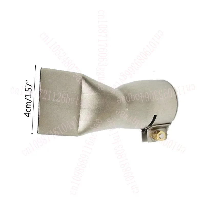 Bico de boca larga plana de 40mm para manutenção de soldagem de lona pistolas de calor de ar quente para bak durável dropshipping