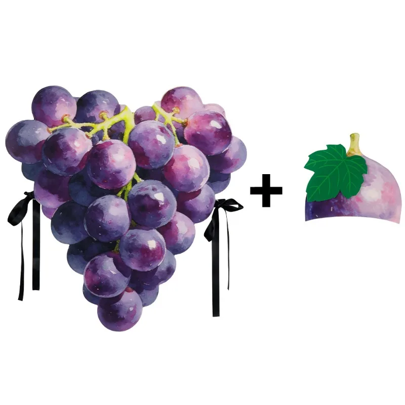 Halloween Adult Fun Fruit Grape Family Role Play Enfant Carnival Costume Set Couples Party Purim Stage Performance Outfit 2026 view 3