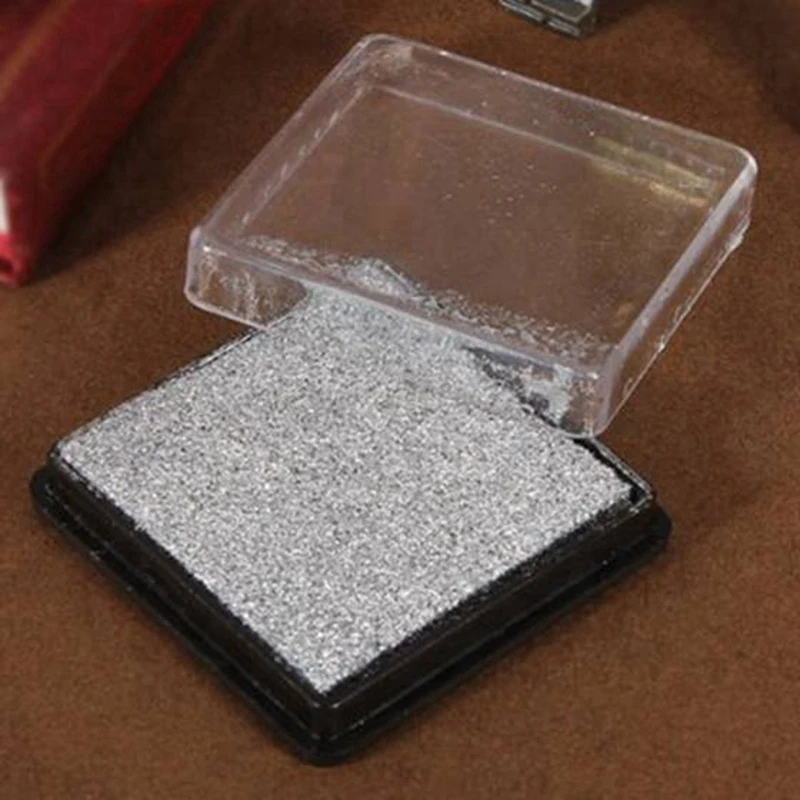 Stamp Pad Ink Pad Wedding Letter Document Black & Ink Pad Stamp Pad For Wedding Letter Document Silver