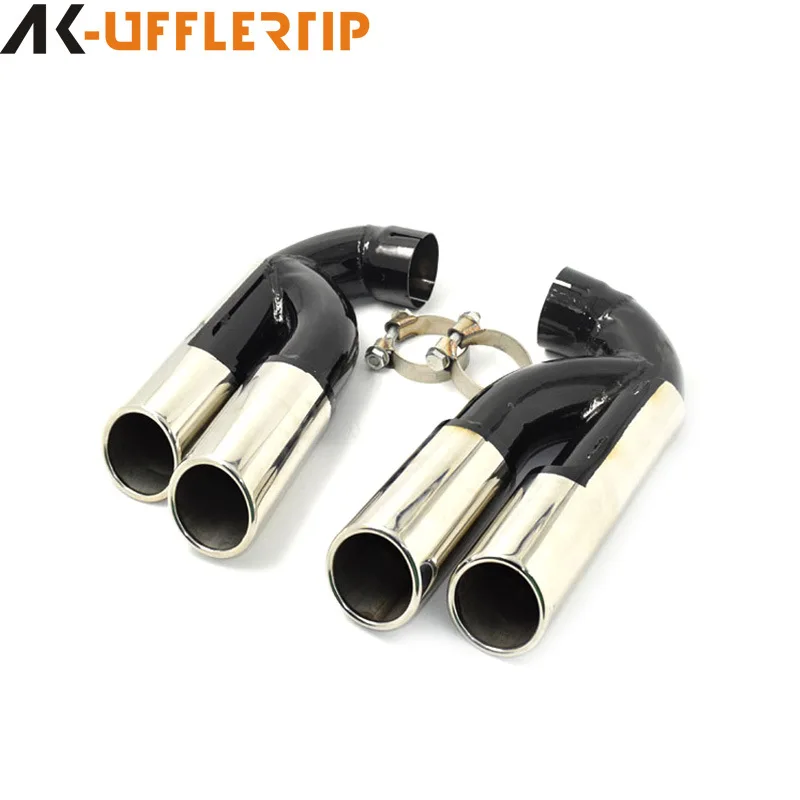 

Suitable for 07 080910 Touareg exhaust pipe tail throat V6V8 modified W12 four-out stainless steel muffler tail nozzle