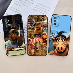 Alf TV Series Phone Case For Samsung S24,23,22,30,21,10,9,Ultra,Plus,Lite,FE,5G Black Soft Case