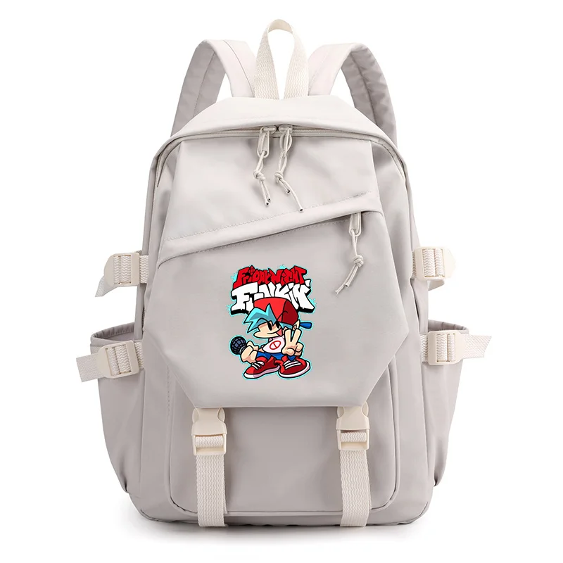 

Friday Night Funkin Men Women Backpack Teenage Rucksack Student School Bag Korean Style Schoolbag Boys Bagpack Mochila