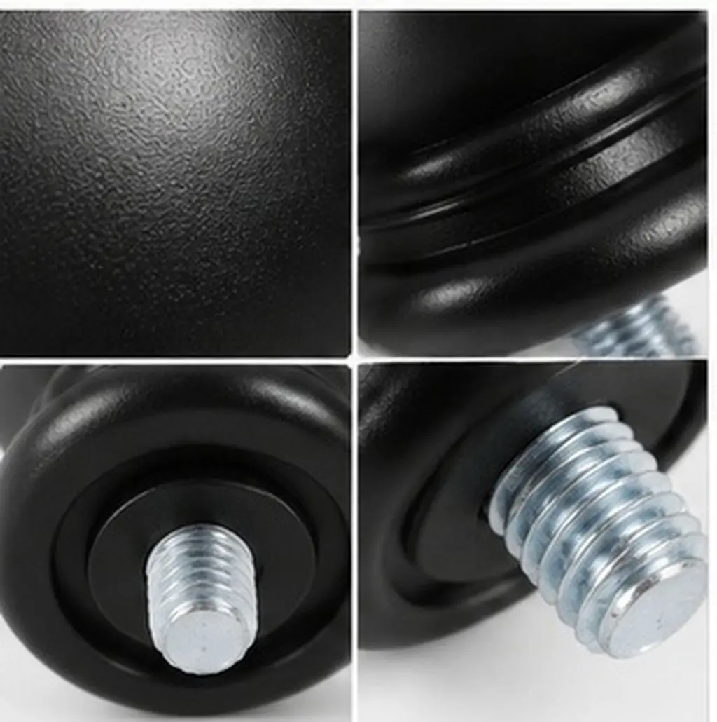 2Pcs Black Ball Curtain Rod End Caps Plastic Finials for Curtain Poles Modern Decorative Hardware Stylish Home Window Drapery