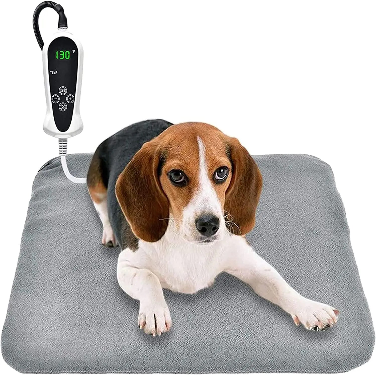 Pet Heating Pad, Upgraded Electric Dog Cat Heating Pad Indoor Waterproof, Auto Power Off