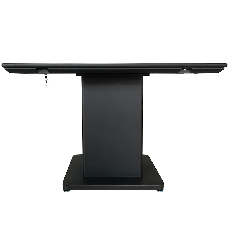Indoor Bar White Round Coffee Interactive Smart Multi Touch Table With Rfid Reader