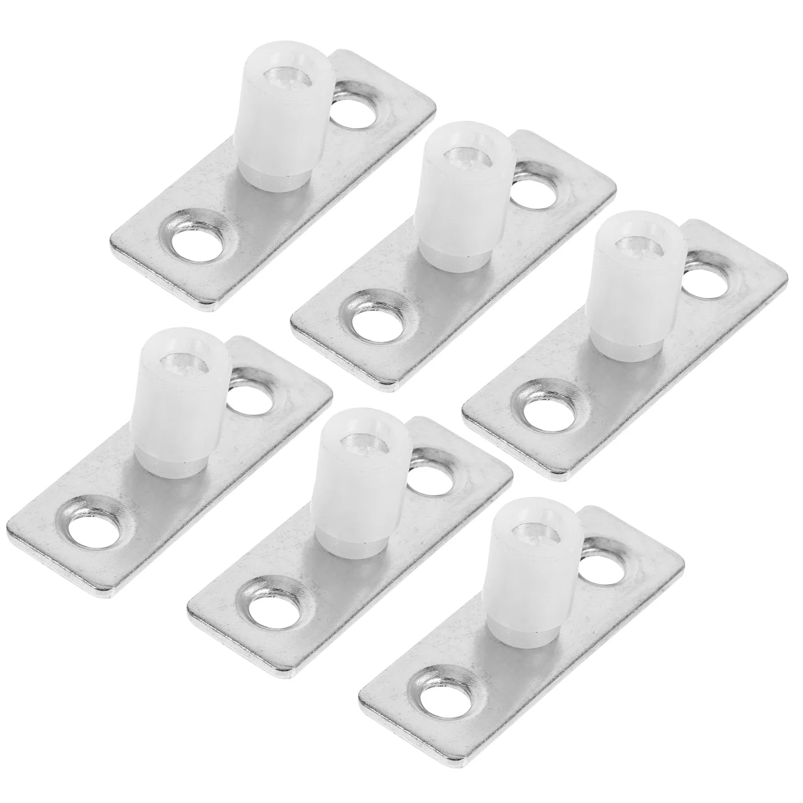 

6 Pcs Sliding Roller Guide Barn Door Kit Bottom Track Floor Guides Mount Handle