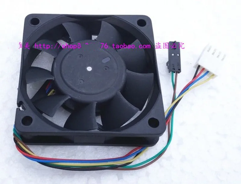 Ventilador de CPU Delta AFB0612LB -BH17, 2 piezas, 60x60x15mm, 6015, 60MM, 12V, 0.1A con PWM de 4 pines