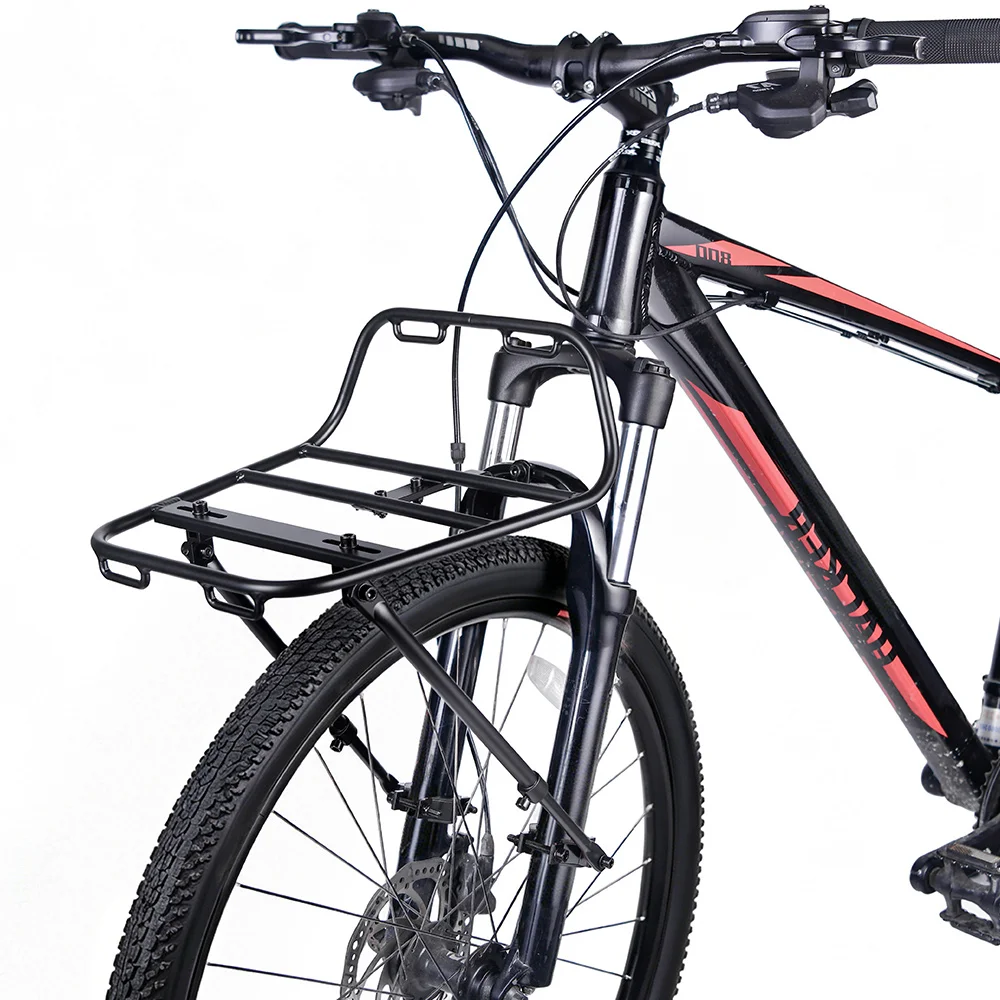 AliExpress NONE NEWBOLER  Aluminum Alloy MTB Road Cycling Bike Front Rack Carrier Panniers Bag Luggage Shelf Bracket Trunk Bicycle Accessories ﻿