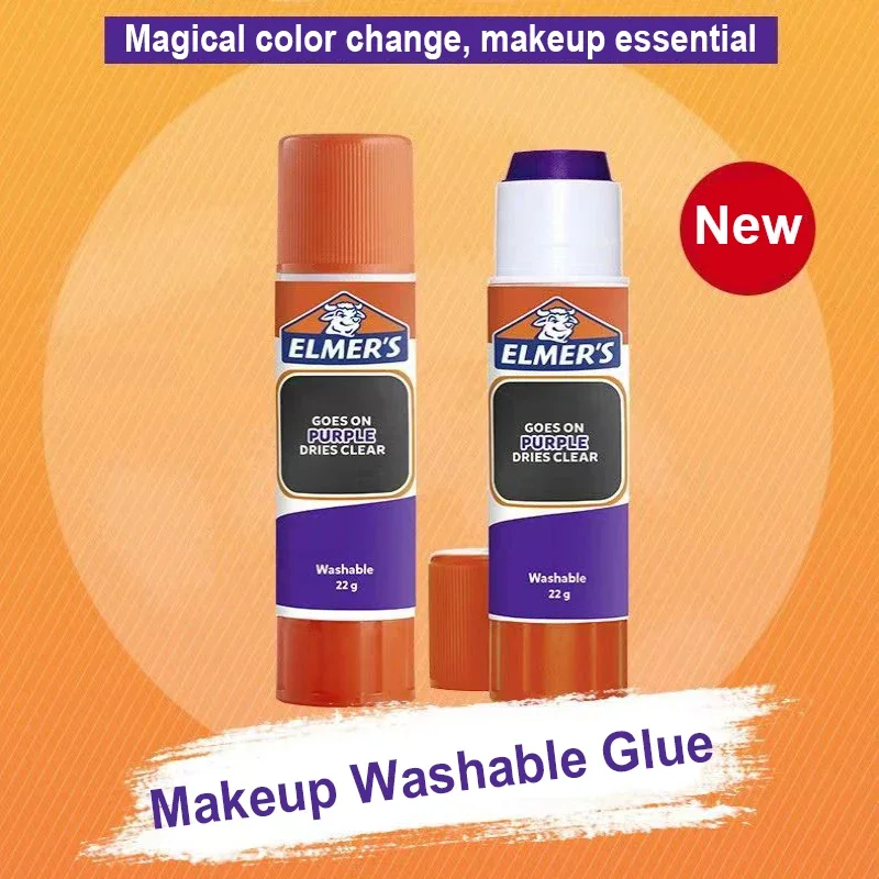 Eyebrow Makeup Set Washable Glue Eyebrow Shading Cream Magic Color Changing Glue Stick Makeup Safe Glue Masquerade Cosplay Party