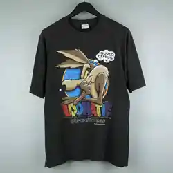 Vintage 1996 Willie E Coyote t-shirt Lunatic long sleeves