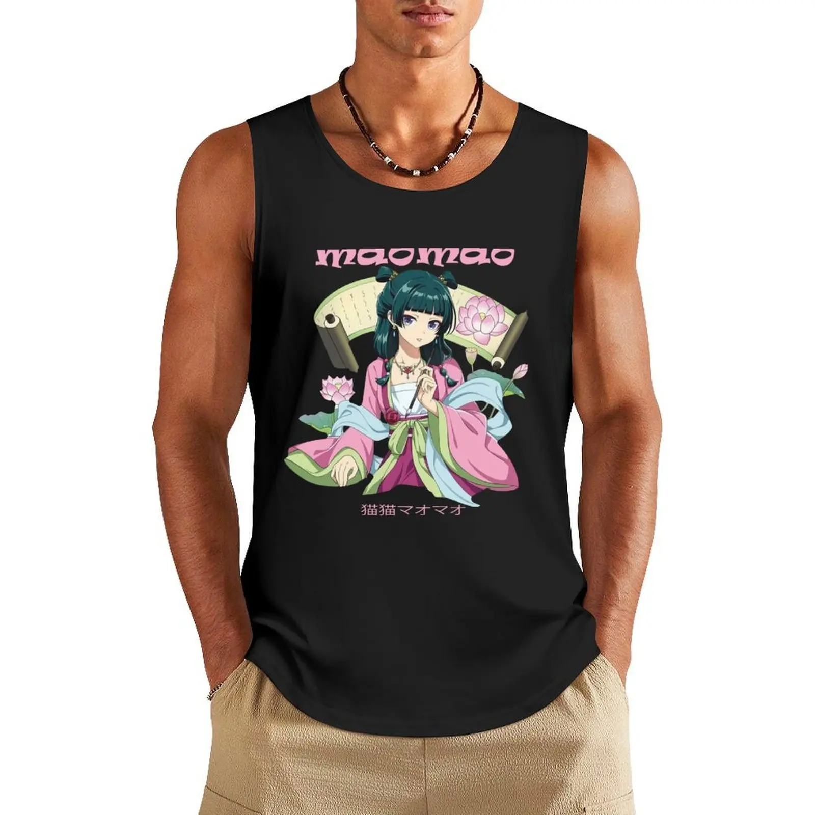 

Maomao - The Apothecary Diaries Tank Top Top cute tops sleeveless tshirts for men sports t-shirts for men