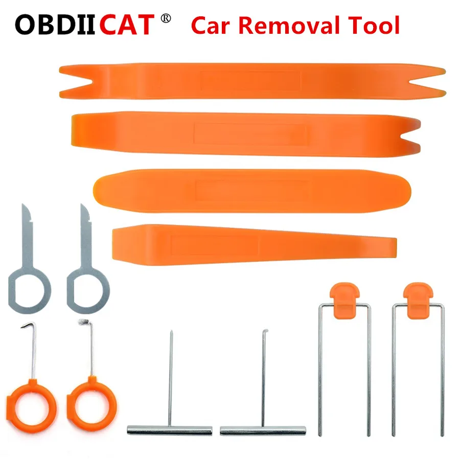 12 piece Car Disassembly Tools set interior modification tool instrument panel disassembly plastic interior door panel pry plate