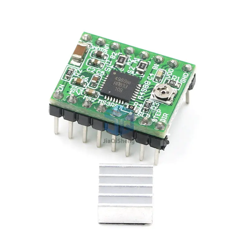 1pcs CNC 3D Printer Parts Accessory Reprap pololu A4988 Stepper Motor Driver Module with Heatsink for ramps 1.4