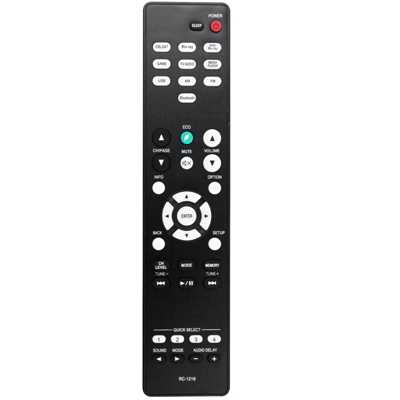 

RC-1216 Replace Remote Control Parts For Denon AV Surround Receiver AVR-S530BT AVRS530BT AVR-S540BT AVRS540BT AVR-X550BT