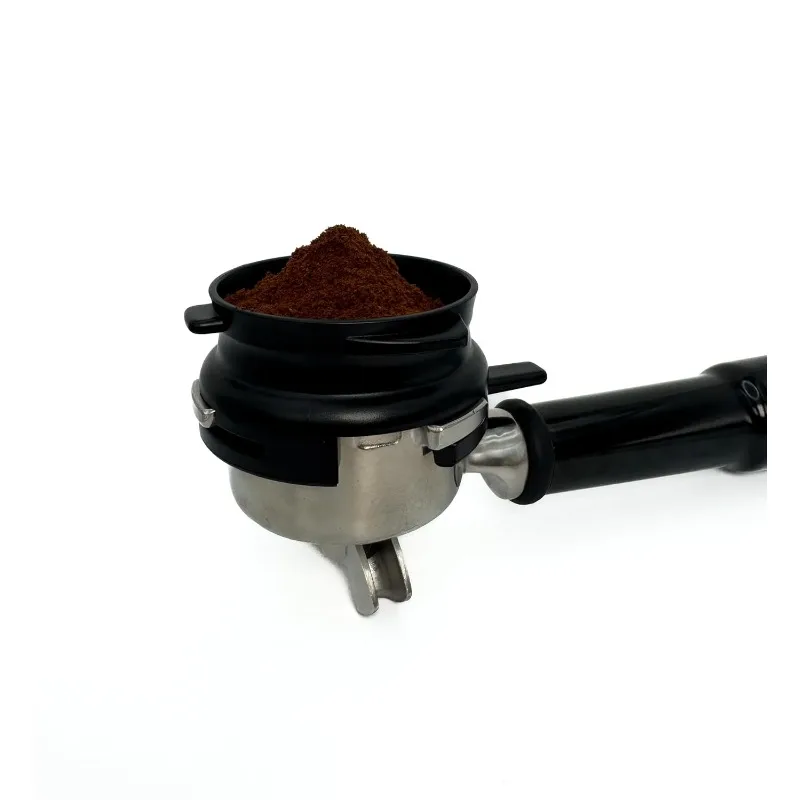 2 PCS 54mm Coffee Dosing Funnel, Anti-Spill Espresso Dosing Ring Portafilter Funnel Accessories For Breville Espresso Machine