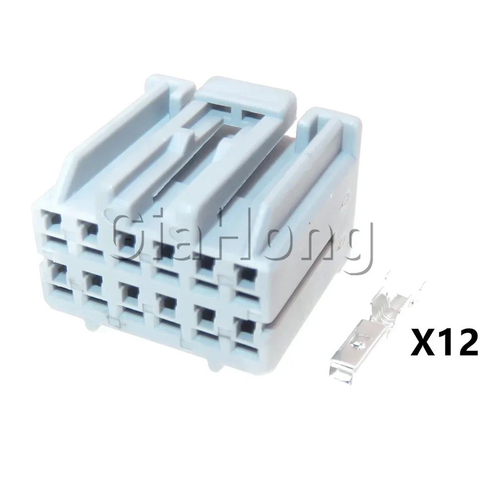 1 Set 12 Ways AC Assembly 917978-6 178881-6 Auto Multimedia Control Panel Power Amplifier Wire Connector Car CD Player Socket
