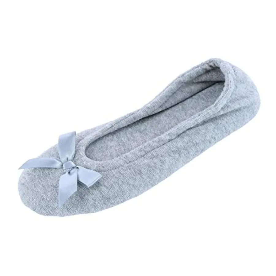 

Women's Terry Ballerina Slipper House Shoe