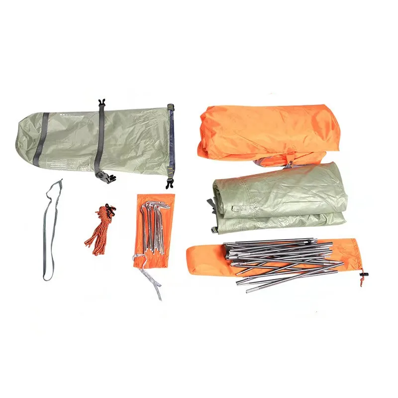 Super light 15D Silica Gel Light Trekking Tent Two-person Outdoor Rainstorm Camping Tent