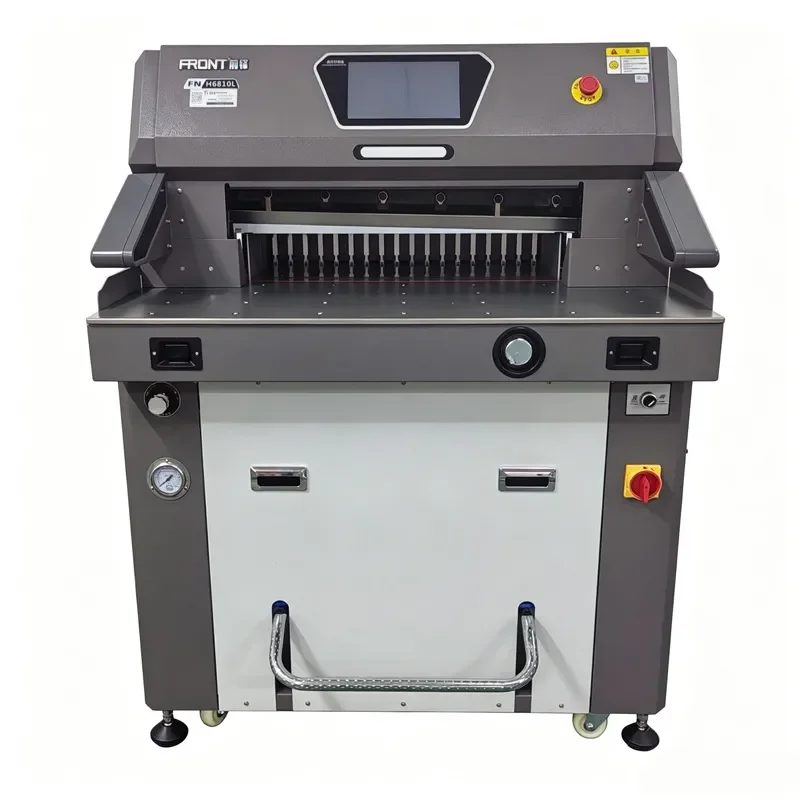 Forward H6810L hydraulic programmable paper cutter 680mm trimmer touch screen programming dual hydraulic printing packaging