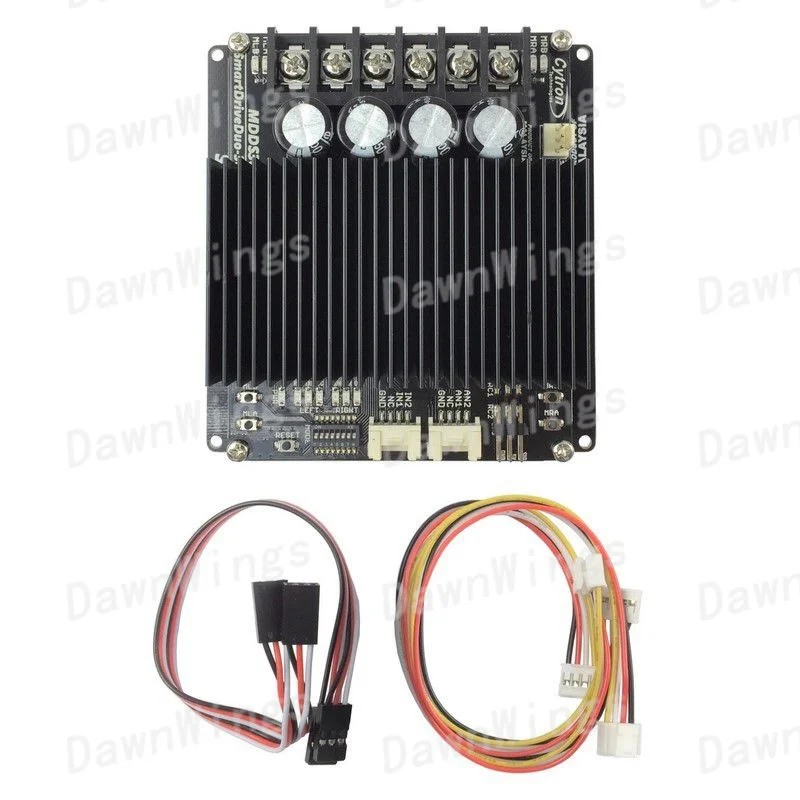 108070022   Cytron MDDS30 30Amp 7V-35V SmartDrive DC Motor Driver (2 قنوات) أداة تطوير IC لإدارة الطاقة