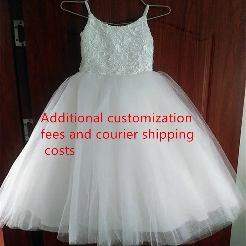 DHL/ FedEx  Fast Shipping And Custom Fees Flower Girl Weddings Communion Dress Girls