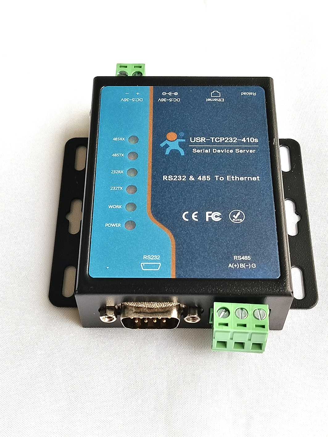 Modbus RTU to Modbus TCP IOT Gateway Serial RS232 RS485 to Ethernet Device Converters Server TCP IP Protocol USR-TCP232-410S