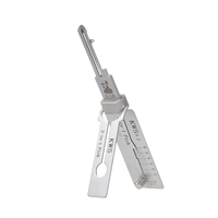 KW5 Lock Key Hook Pick Set O-Ring Pick-up Kits Stainless Steel 2 In 1 Maintenance Repair Tool Kits for Car Unlocking Engineering