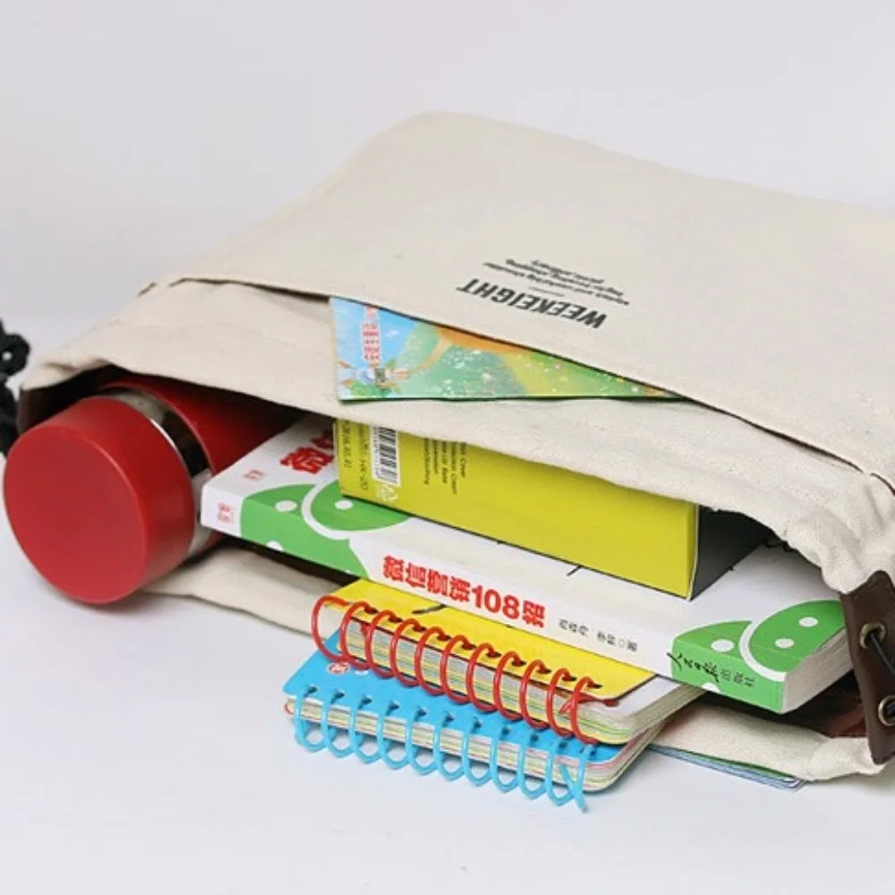 

Canvas Drawstring Storage Organizers Lightweight Portable Multi-Pockets Liner Bag Handbag Insert Organizer Travel Storage Bag