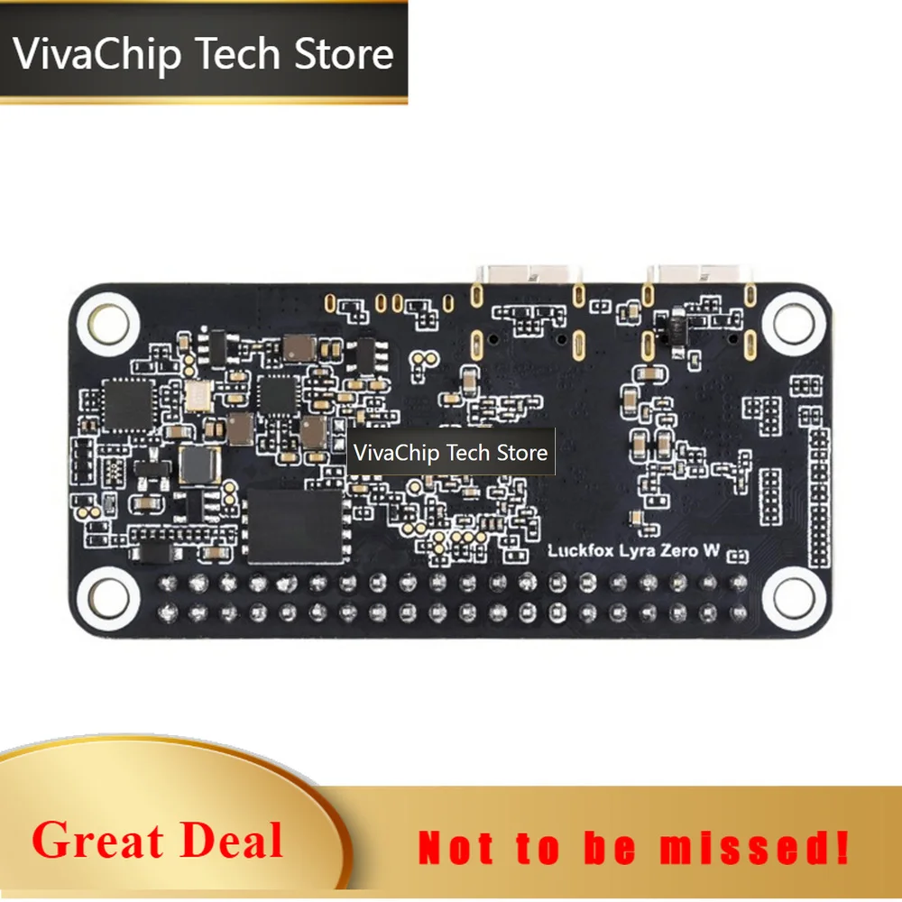 VivaChip TechLuckfox Lyra Zero W Micro Linux Development Board Based On RK3506B Chip, Integrated With Triple-core Arm Cortex-A7