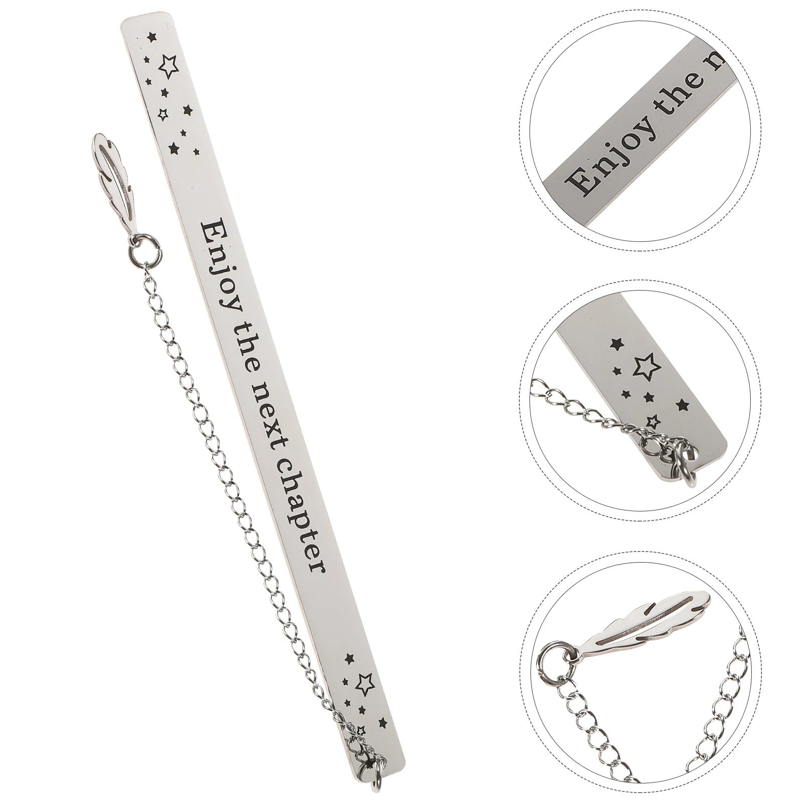 

Metal Bookmarks Stainless Steel Sprout Gifts for Coworkers Kids Men Women Holiday Festival Graduation Student Supplies