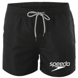 Shorts de bain pour hommes, shorts de plage d'été, shorts de surf, shorts de fitness pour hommes, shorts de bain imbibés, string de proximité décontracté avec poches