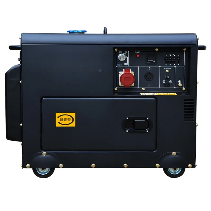 

Small Household Generator Low Noise 5KW 6KW 7KW 8KW Auto Start 220V Single Phase 50Hz Silent Type