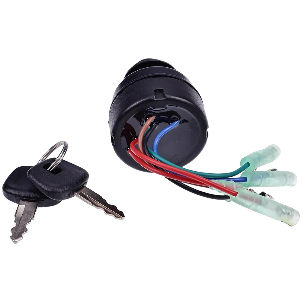Ignition Key Switch 353-76020-3 Boat Engine for Tohatsu RC5E Easy to Install Replacement Spare Parts
