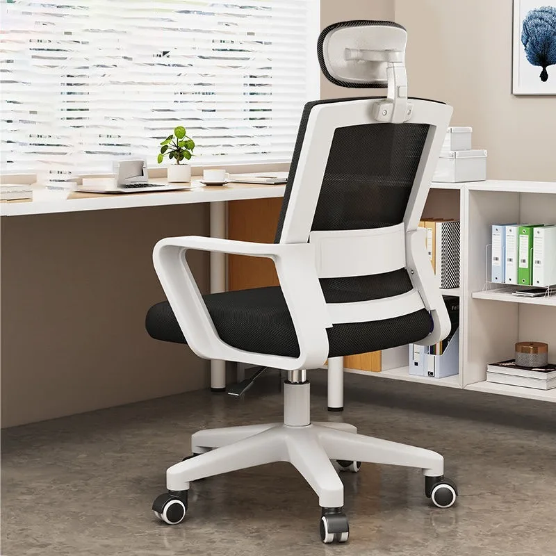 Computer chair, office chair, comfortable long-sitting seat, dormitory study desk stool, mahjong chair, employee backrest chair image 5