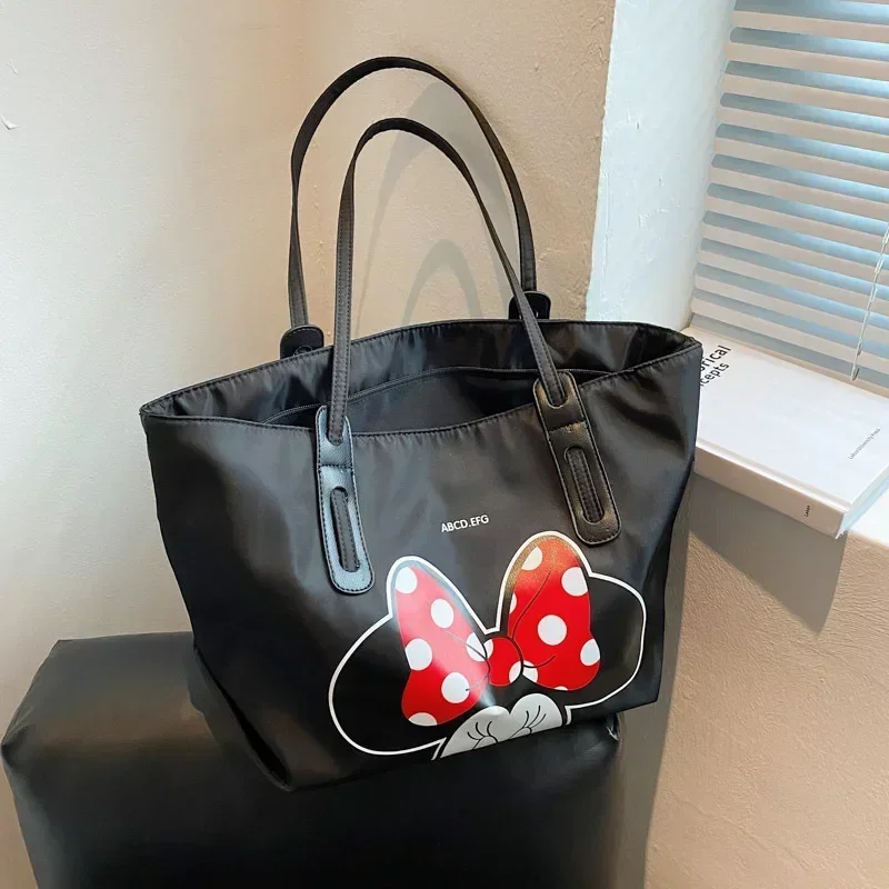 

Disney Mickey Mouse ladies shoulder bag new cartoon cute printing handbag shopping bag cartoon tote mommy bag