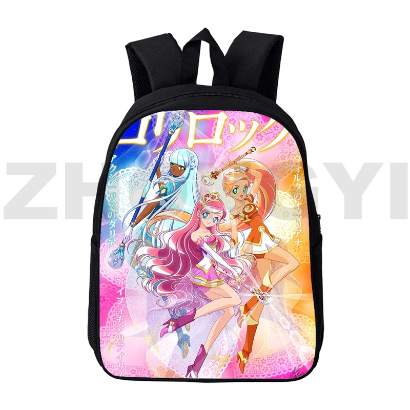 

Anime Lolirock School Bag 3D Lolirock Backpacks for Teenager Girls Book Bags for Students Knapsack Travel Bag Women 16 Inch