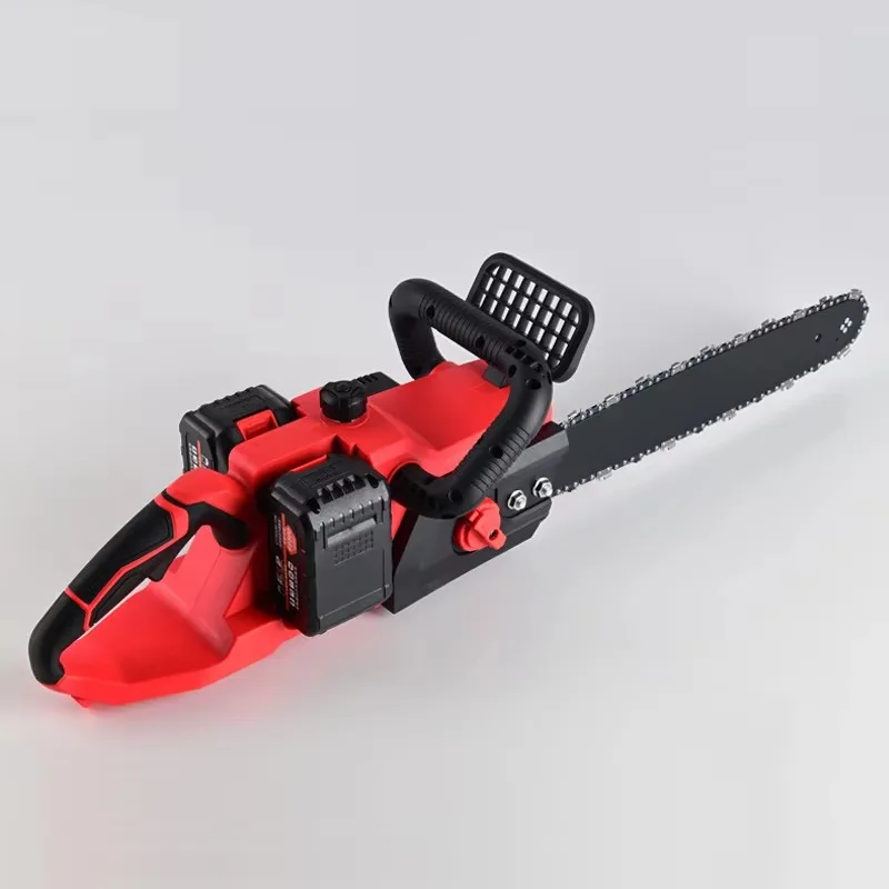 

16-дюймовая перезаряжаемая бытовая ручная электрическая цепная пила с мощным литиевым аккумулятором для распиловки древесины