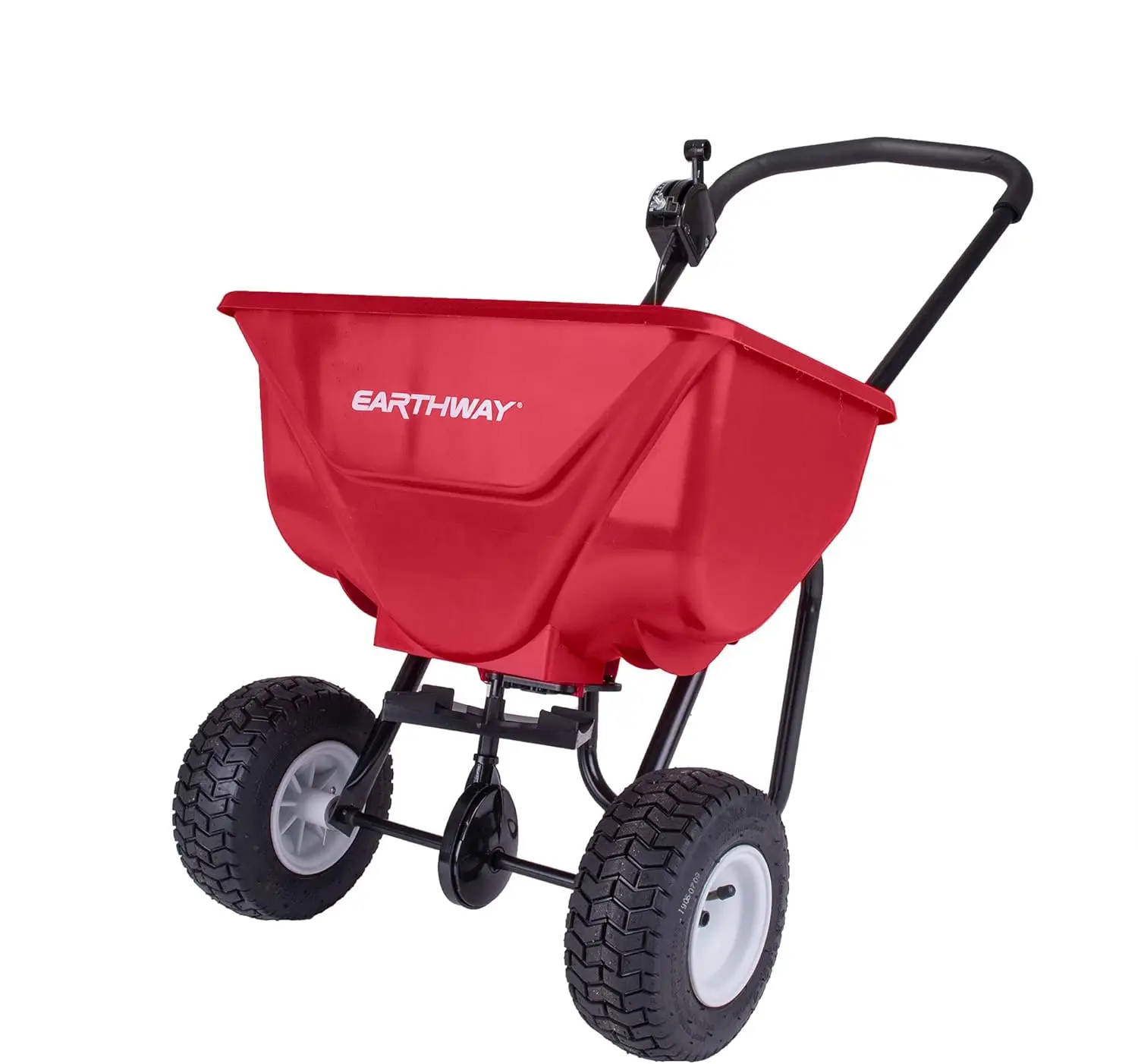 2030P-Plus 65 LB (29 KG) Capacity Commercial Walk-Behind Broadcast Spreader for Grass, Fertilizer, Seeds — Includes Sid