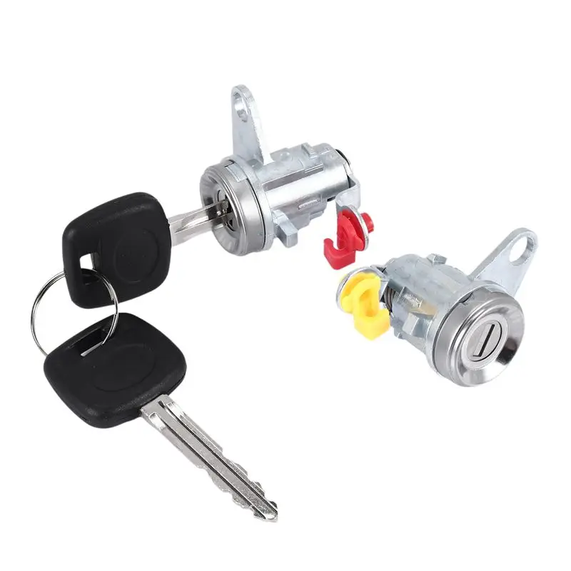 A02Q-Car Door Lock With Key (L+R) For Corolla AE100 93-97 GEO PRIZM 69051-12340 69052-12360