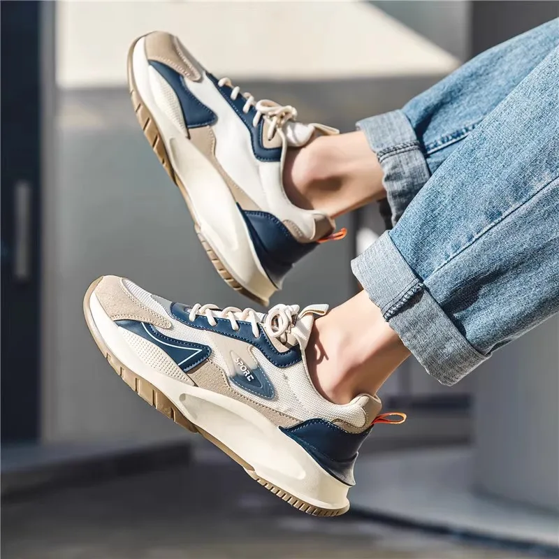 2025 Summer Essential Unisex Walking Shoes Athletic Shoes Mesh Running Shoes Lightweight Breathable Men's Sneakers