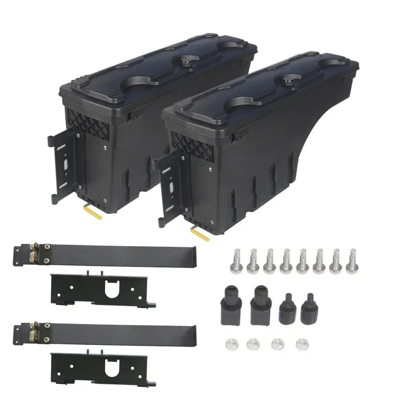 Boîte à outils de camion, caisse pivotante, lit de camion, boîte de rangement pour Nissan Frontier 2005-2019, Nissan Titan 2004-2015