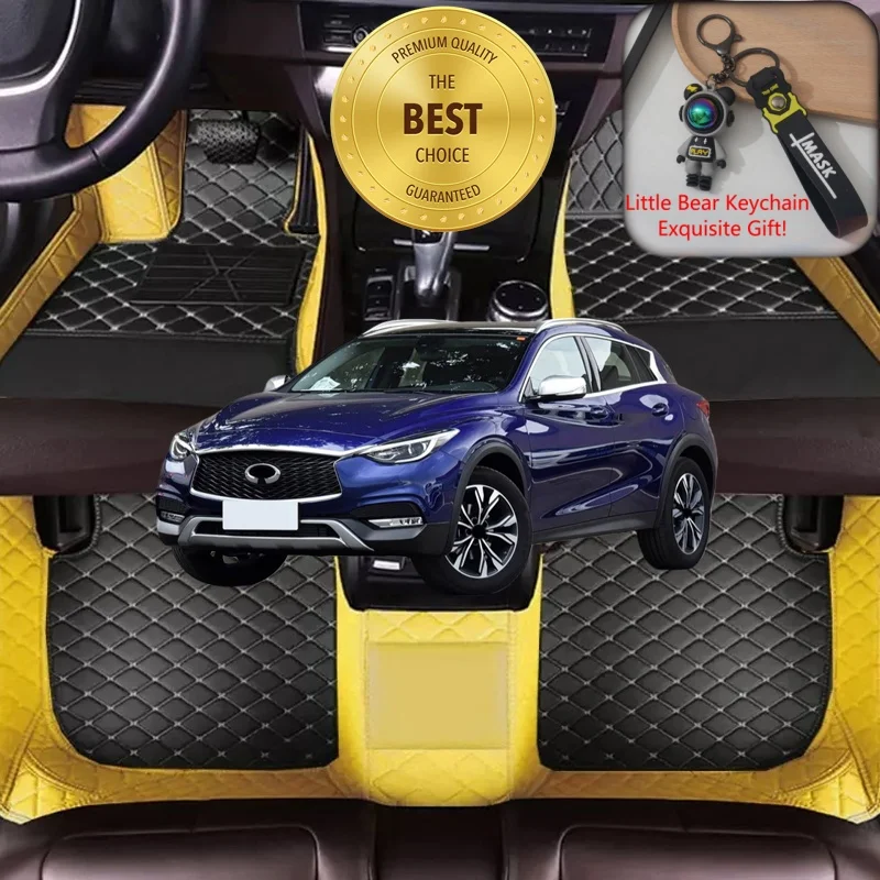 

Customized Fit for Infiniti QX30 2016-2019 Car Floor Mats Car Accessories Tailored Luxury Auto Carpet Mats Left/Right-hand Drive