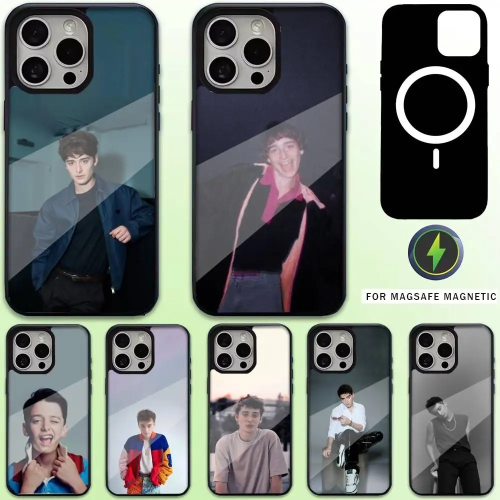 

Actor N-Noah S-Schnapp Phone Case For iPhone17,16,15,14,13,12,11 Plus,Pro Max Magnetic For Magsafe Wireless Charging