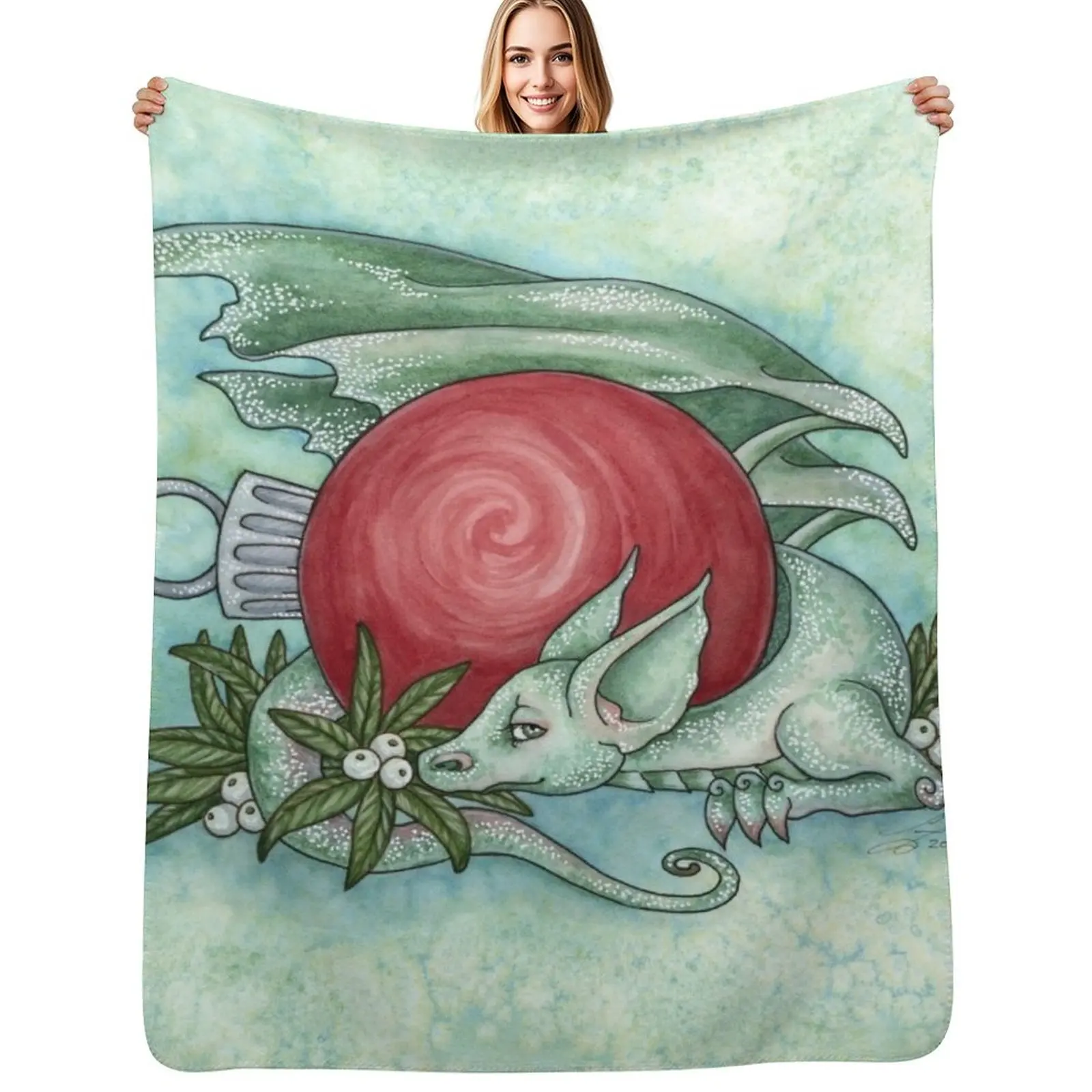 

Holiday Treasure Throw Blanket Beach Sofas Bed Fashionable Luxury Thicken Blankets