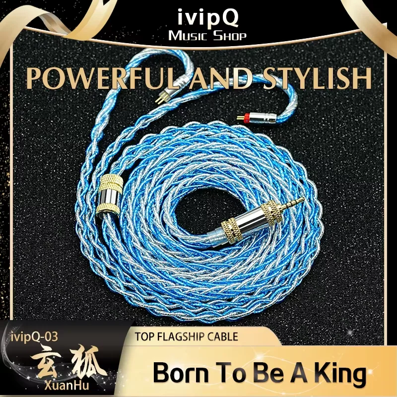 Picture 3: IvipQ Flagship Cable S-Series IEM Cable Lucky Box