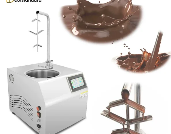 5.5L  Chocolate Tempering Machine Dispenser Desktop Chocolate Dispensing Machine Engine Multifunctional Restaurant Packaging
