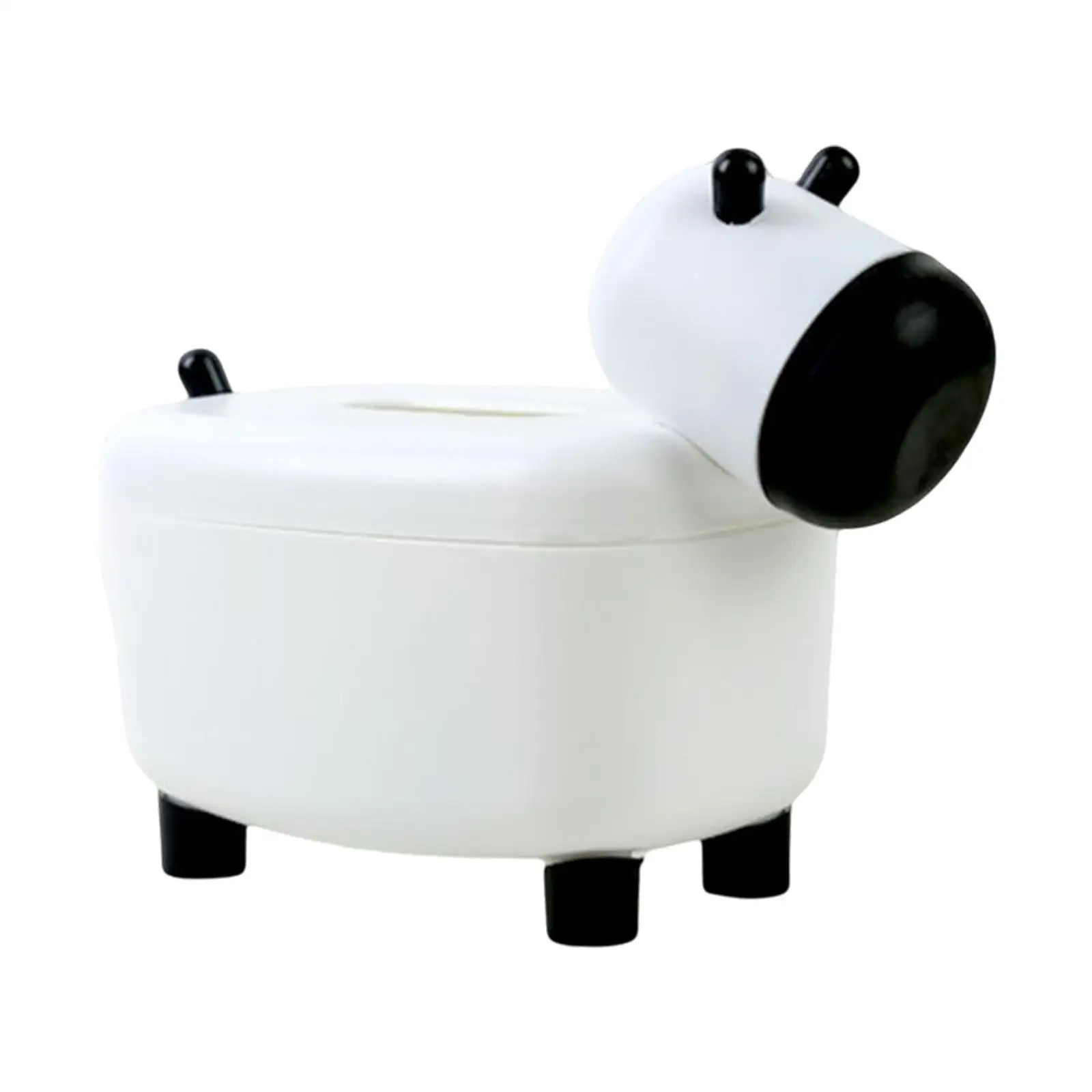 Tissue Box Cover with Toothpick Case Practical Napkin Dispenser for Kitchen