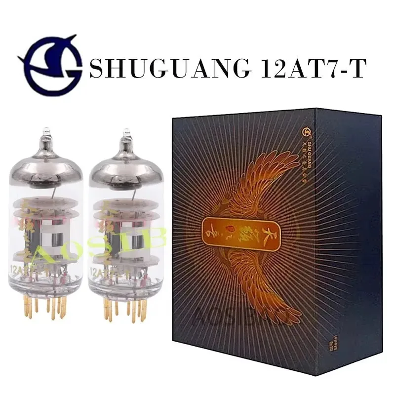 

Shuguang 12AT7-T вакуумная лампа естественный звук замена ECC81 12AT7 комплект электронного лампового усилителя DIY Hi-Fi аудиоклапан подлинный