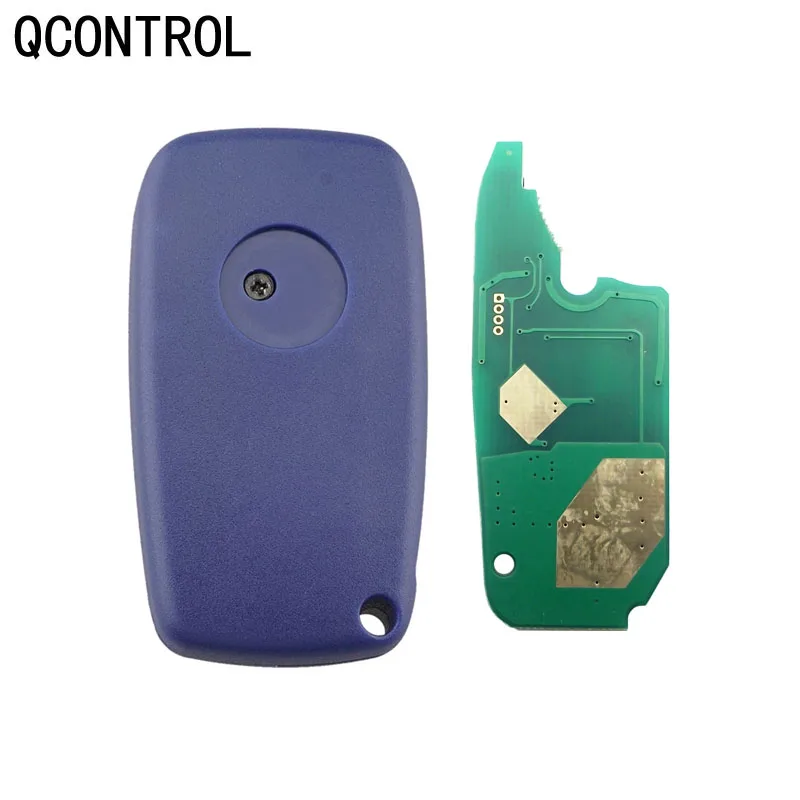 QCONTROL433MHz ID46 Special Flip Remote Key For Fiat Panda 2003 2004 2005 2006 2007 2008 2009 2010 2011 2012 Replace Genuine Key